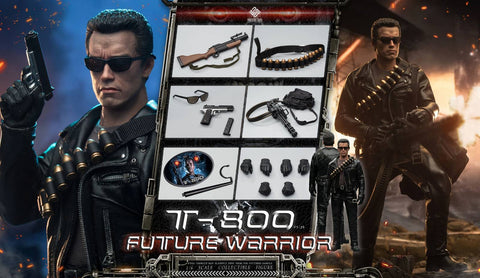 PRESENT TOYS 1/6 collectible toy Future Warrior T800 PT-sp39
