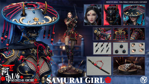 (WAITLIST) Kystudio 1/6 Japanese Warring States Period Female Warrior Series （OICHI）ky2022-01