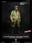 (RE ORDER) Facepoolfigure 1/6 US 2nd Armored Division Staff Sergeant Sherman Tank Commander FP009B