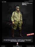 (RE ORDER) Facepoolfigure 1/6 US 2nd Armored Division Staff Sergeant Sherman Tank Commander FP009B
