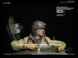 (RE ORDER) Facepoolfigure 1/6 US 2nd Armored Division Staff Sergeant Sherman Tank Commander FP009B