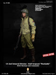 (RE ORDER) Facepoolfigure 1/6 US 2nd Armored Division Staff Sergeant Sherman Tank Commander FP009B