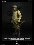 (RE ORDER) Facepoolfigure 1/6 US 2nd Armored Division Staff Sergeant Sherman Tank Commander FP009B