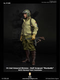 (RE ORDER) Facepoolfigure 1/6 US 2nd Armored Division Staff Sergeant Sherman Tank Commander FP009B