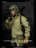 (RE ORDER) Facepoolfigure 1/6 US 2nd Armored Division Staff Sergeant Sherman Tank Commander FP009B