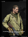 (RE ORDER) Facepoolfigure 1/6 US 2nd Armored Division Staff Sergeant Sherman Tank Commander FP009B