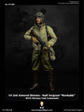 (RE ORDER) Facepoolfigure 1/6 US 2nd Armored Division Staff Sergeant Sherman Tank Commander FP009B
