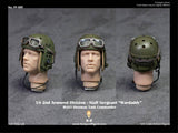 (RE ORDER) Facepoolfigure 1/6 US 2nd Armored Division Staff Sergeant Sherman Tank Commander FP009B