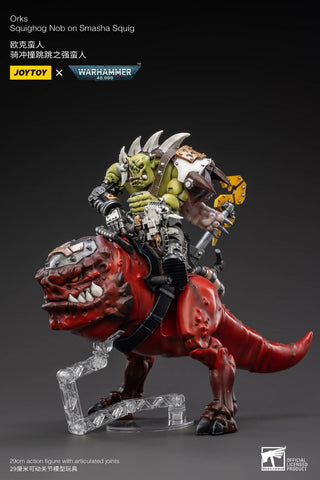 (WAITLIST) JOYTOY 1/18 Orks Squighog Nob On Smasha Squig JT3112   