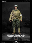 Facepoolfigure 1/6  WWII US Ranger Combat Medic France 1944 FP010