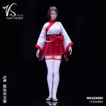 (RE ORDER) VSTOYS 1/6 Fox Spirit Miko Clothing Female Figure Costume blister card 22XG95 