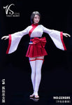 (RE ORDER) VSTOYS 1/6 Fox Spirit Miko Clothing Female Figure Costume blister card 22XG95 