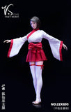 (RE ORDER) VSTOYS 1/6 Fox Spirit Miko Clothing Female Figure Costume blister card 22XG95 