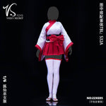 (RE ORDER) VSTOYS 1/6 Fox Spirit Miko Clothing Female Figure Costume blister card 22XG95 