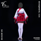 (RE ORDER) VSTOYS 1/6 Fox Spirit Miko Clothing Female Figure Costume blister card 22XG95 