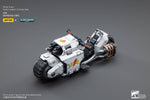 (RE ORDER) JOYTOY 1/18 White Scars Raider-pattern Combat Bike JT4836 