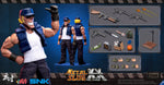 (RE ORDER) TUNSHI STUDIO 1/12 SNK METAL SLUG XX CLARK STILL TS-009